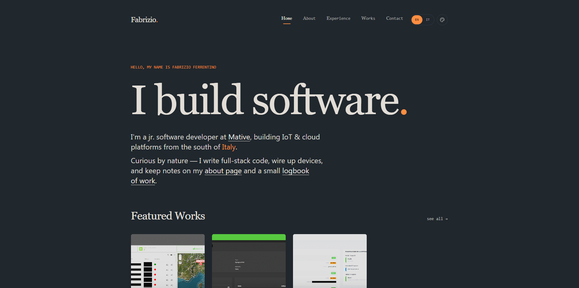 My new Portfolio